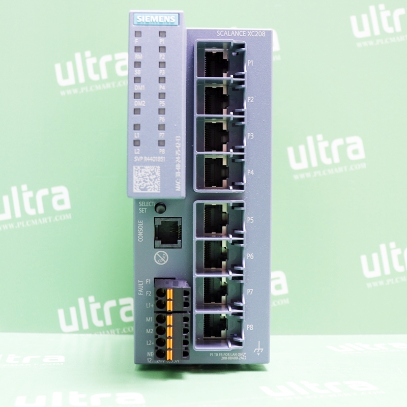 [중고] 6GK5 208-0BA00-2AC2 지멘스 PROFINET IO 장치 이더넷/IP 호환 C 플러그 슬롯