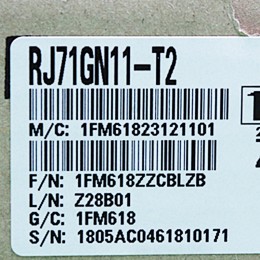 [신품] RJ71GN11-T2 미쯔비시 CC-Link IE TSN 마스터·로컬 유닛  (납기: 전화문의)
