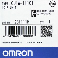 [신품] CJ1W-II101 OMRON(오므론) 증설 유닛 (납기 : 전화문의)