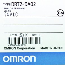 [신품] DRT2-DA02 OMRON(오므론) 아날로그 I/O 터미널 (납기 : 전화문의)