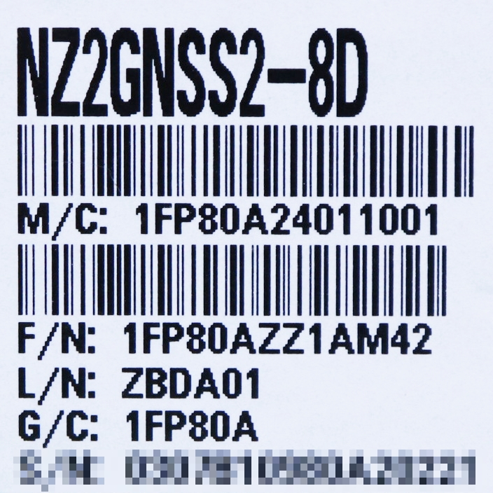 [신품] NZ2GNSS2-8D 미쯔비시 CC-Link IE TSN 안전 기능 부착 리모트 I/O 유니트 (납기 : 전화 문의)