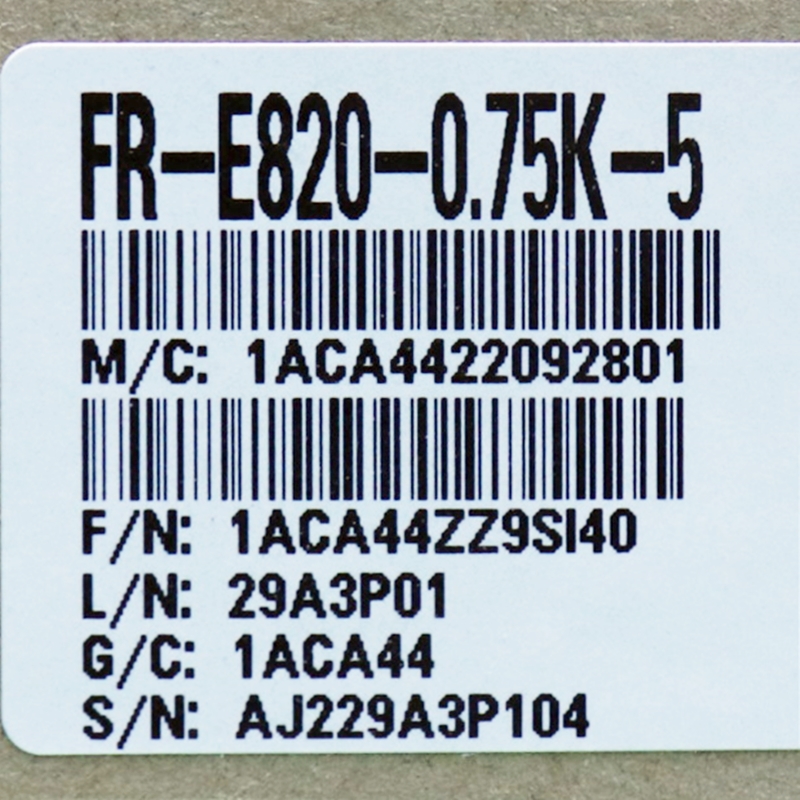 [신품] FR-E820-0.75K-5 미쯔비시 750w 인버터
