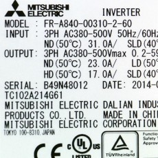 [중고] FR-A840-00310-2-60 미쯔비시 11kw 인버터