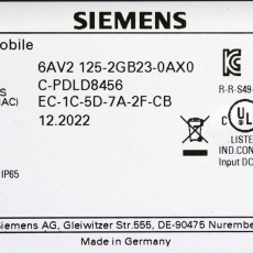 [중고] 6AV2 125-2GB23-0AX0 지멘스 7인치 TFT 핸드 터치