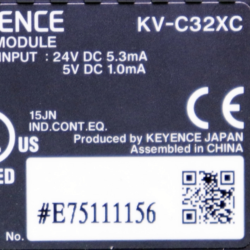 [중고] KV-C32XC 키엔스 32점 커넥터 타입 입력 유닛