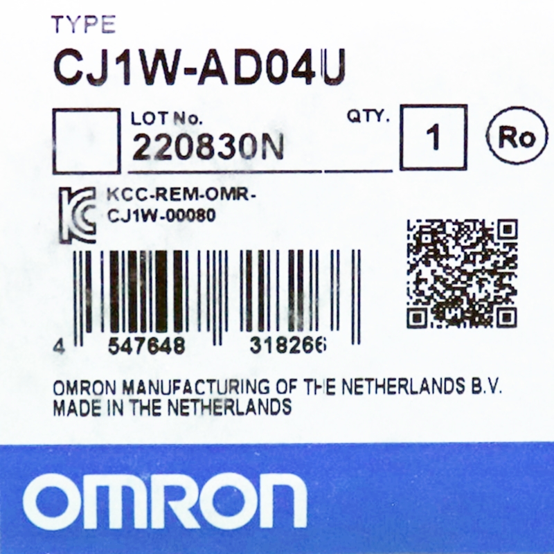 [신품] CJ1W-AD04U OMRON(오므론) 프로세스 입출력 유닛