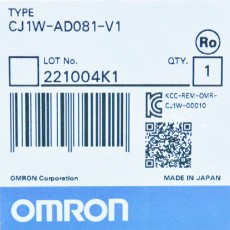 [미사용] CJ1W-AD081-V1 OMRON(오므론) 아날로그 입출력 유닛