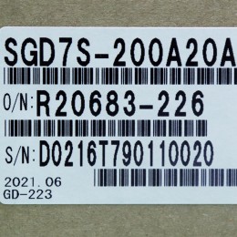 [신품] SGD7S-200A20A 야스카와 3kw 서보팩
