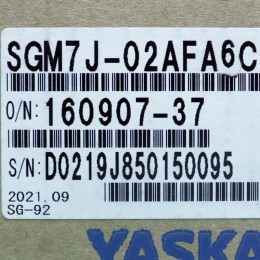 [신품] SGM7J-02AFA6C YASKAWA 200w 서보모터