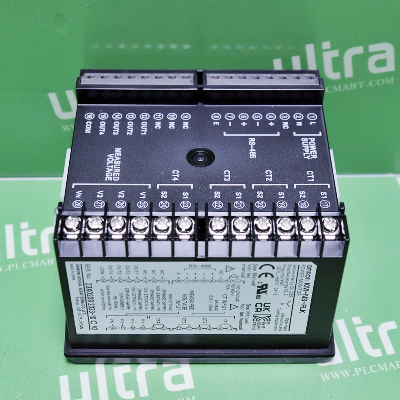 [미사용] KM-N3-FLK OMRON AC 100~240V 전력량 모니터