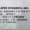 [중고] AB115-070-S2-P1 APEX 70:1 AB 시리즈 서보모터용 유성치차 감속기