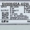 [중고] SV008IG5A-4(2A) LS 440V 0.75kw 인버터