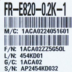 [신품] FR-E820-0.2K-1 미쯔비시 200w 인버터