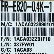 [신품] FR-E820-0.4K-1 미쯔비시 400w 인버터