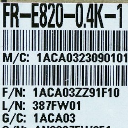 [신품] FR-E820-0.4K-1 미쯔비시 400w 인버터