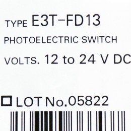 [신품] E3T-FD13 OMRON(오므론) 초소형, 슬림형 앰프 내장 광전 센서