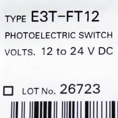 [신품] E3T-FT12 OMRON(오므론) 슬림형 앰프 내장 광전 센서