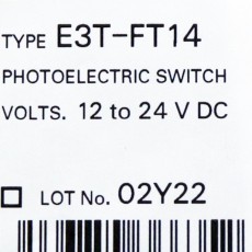 [신품] E3T-FT14 OMRON(오므론) 슬림형 앰프 내장 광전 센서