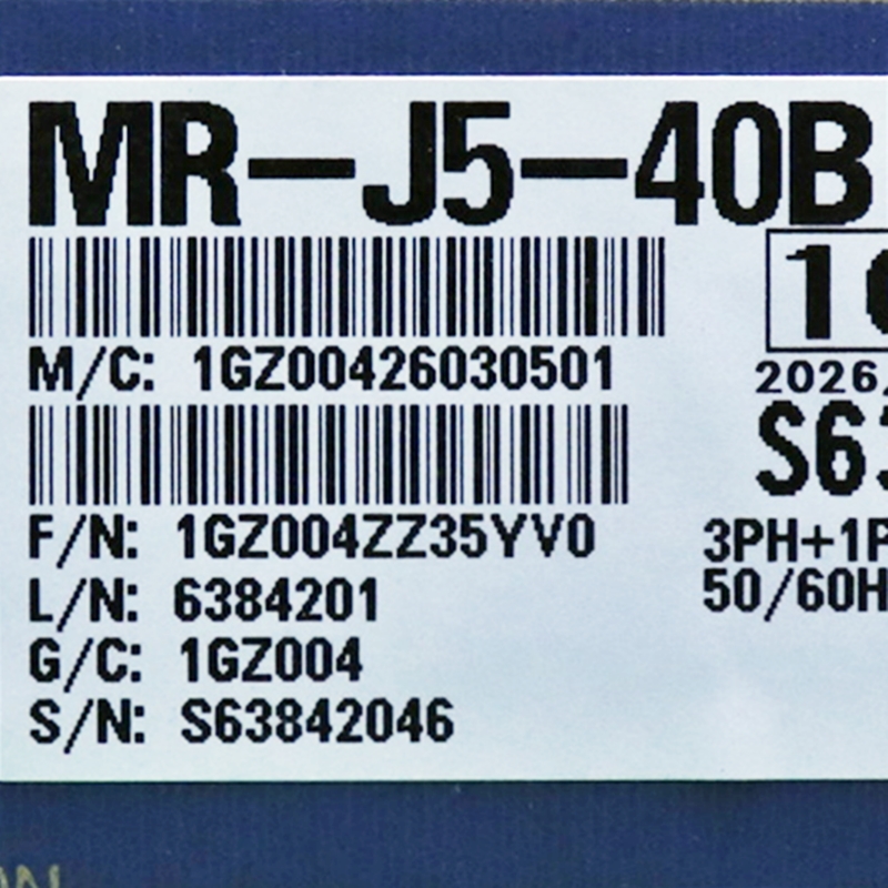 [신품] MR-J5-40B 미쯔비시 J5 400w 서보 드라이버 (납기: 전화문의)
