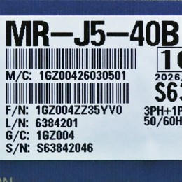 [신품] MR-J5-40B 미쯔비시 J5 400w 서보 드라이버 (납기: 전화문의)