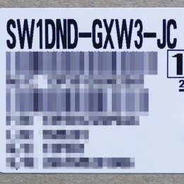 [신품] SW1DND-GXW3-JC 미쯔비시 MELSOFT GX Works3 (납기: 전화 문의)