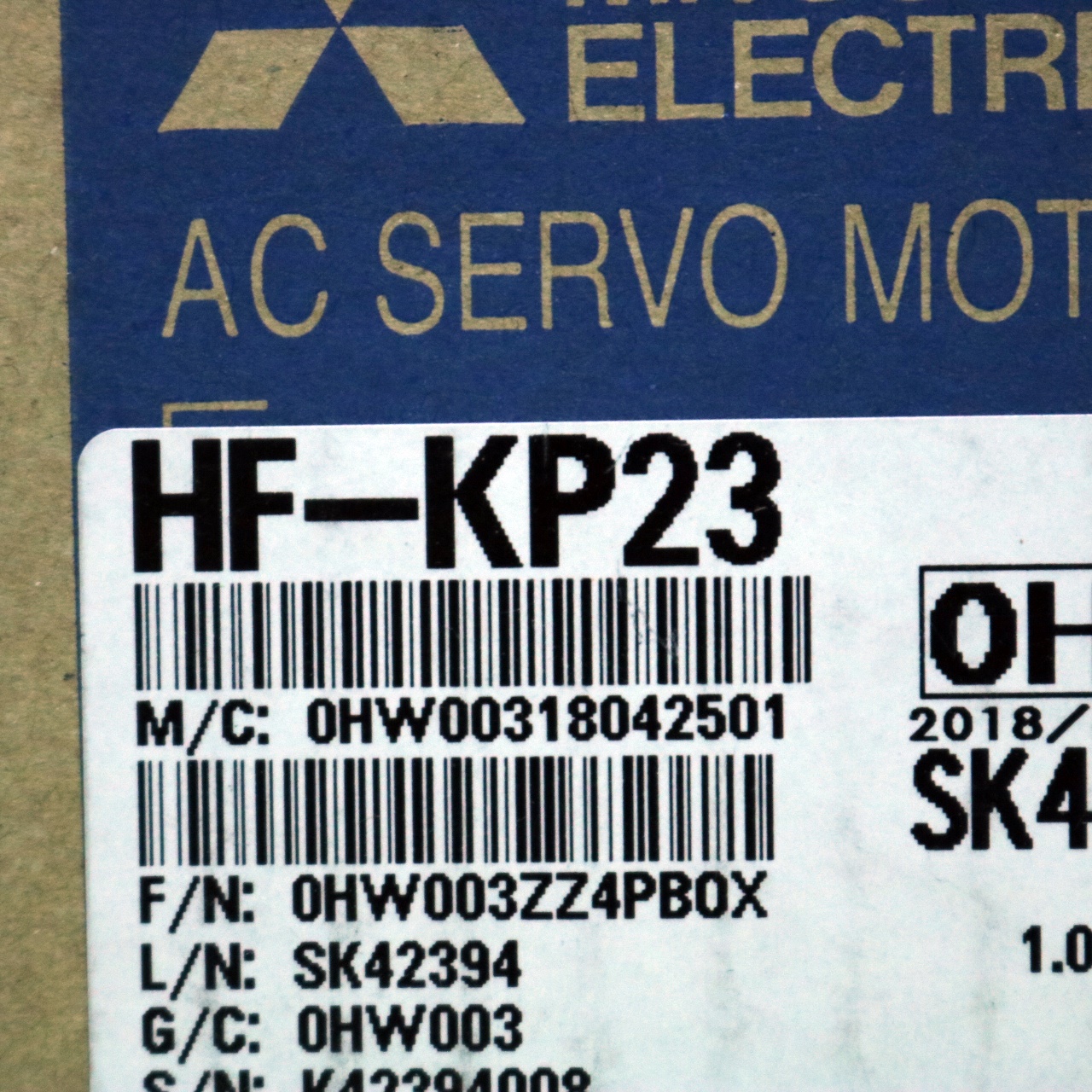 [신품] HF-KP23  미쯔비시 서보모터