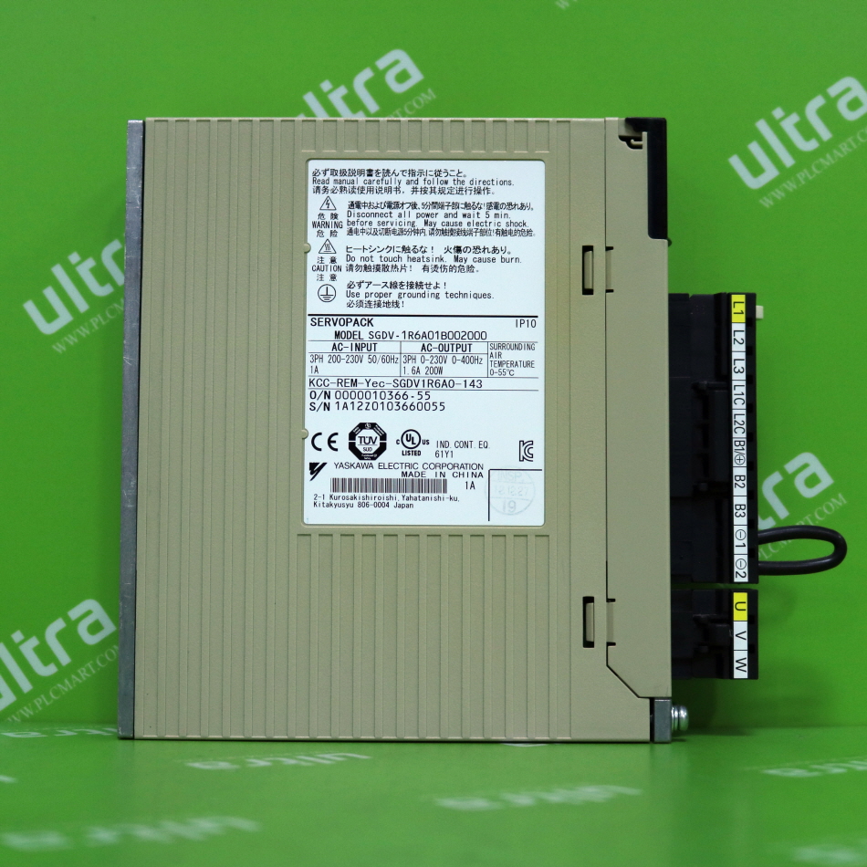 [중고] SGDV-1R6A01B 야스까와 서보드라이버(200W)