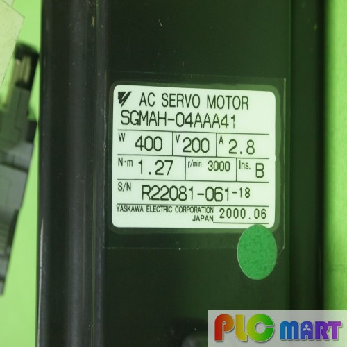 [중고] SGMAH-04AAA41 야스까와 서보모터