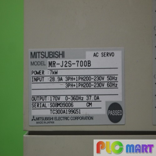 [중고] MR-J2S-700B 미쯔비씨 서보드라이버