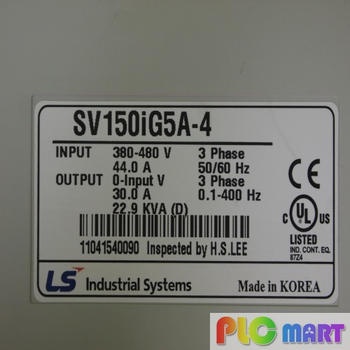 [미사용] SV150IG5A-4 엘에스 20마력 인버터