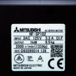 [중고] HF-SP102 미쯔비씨 서보모터