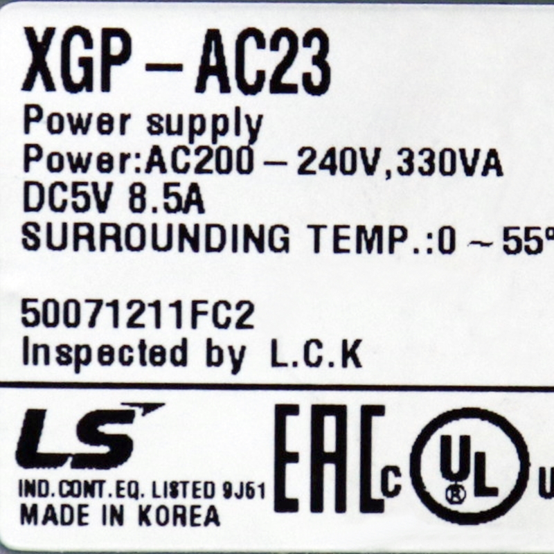 [중고] XGP-AC23 엘에스 파워서플라이