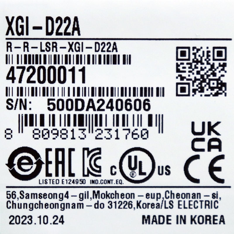 [신품] XGI-D22A 엘에스산전 PLC (납기 : 전화문의)