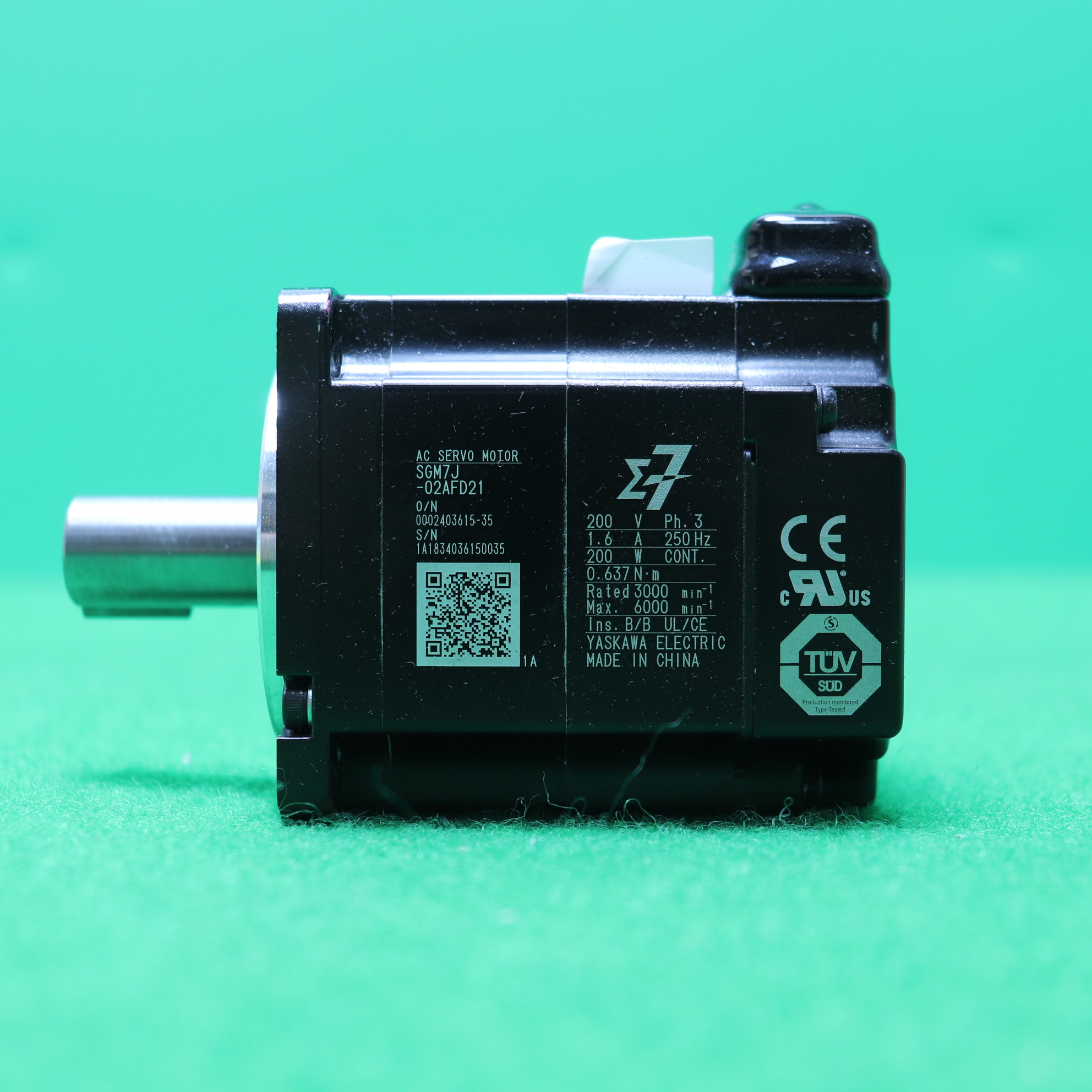 [중고] SGM7J-02AFD21 야스까와 AC SERVO MOTOR