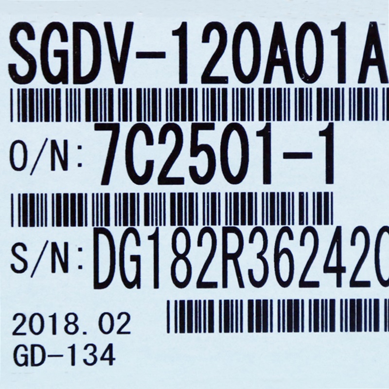 [신품] SGDV-120A01A 야스카와 서보드라이버