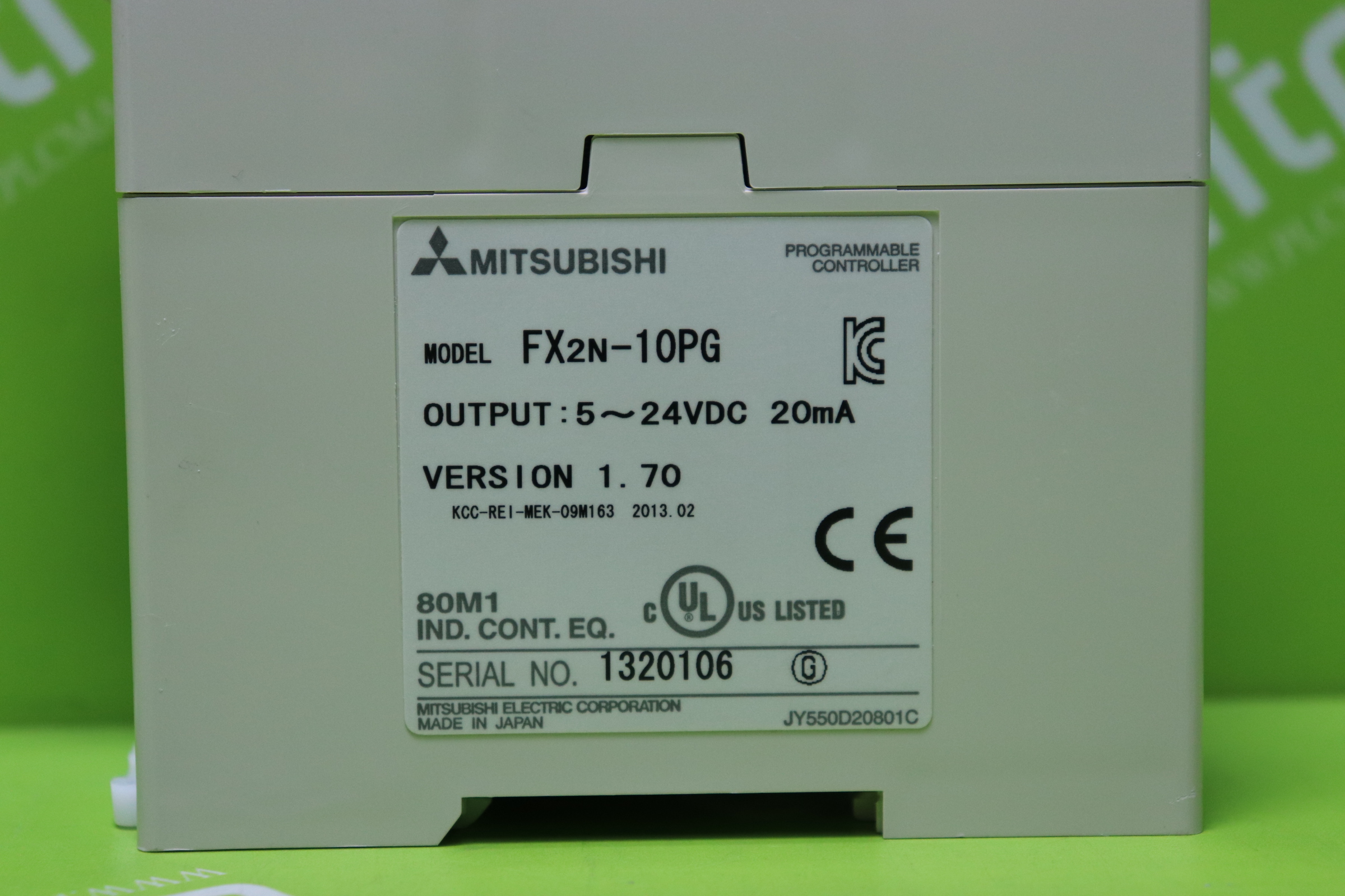 [중고] FX2N-10PG 미쯔비시 펄스 출력 블록