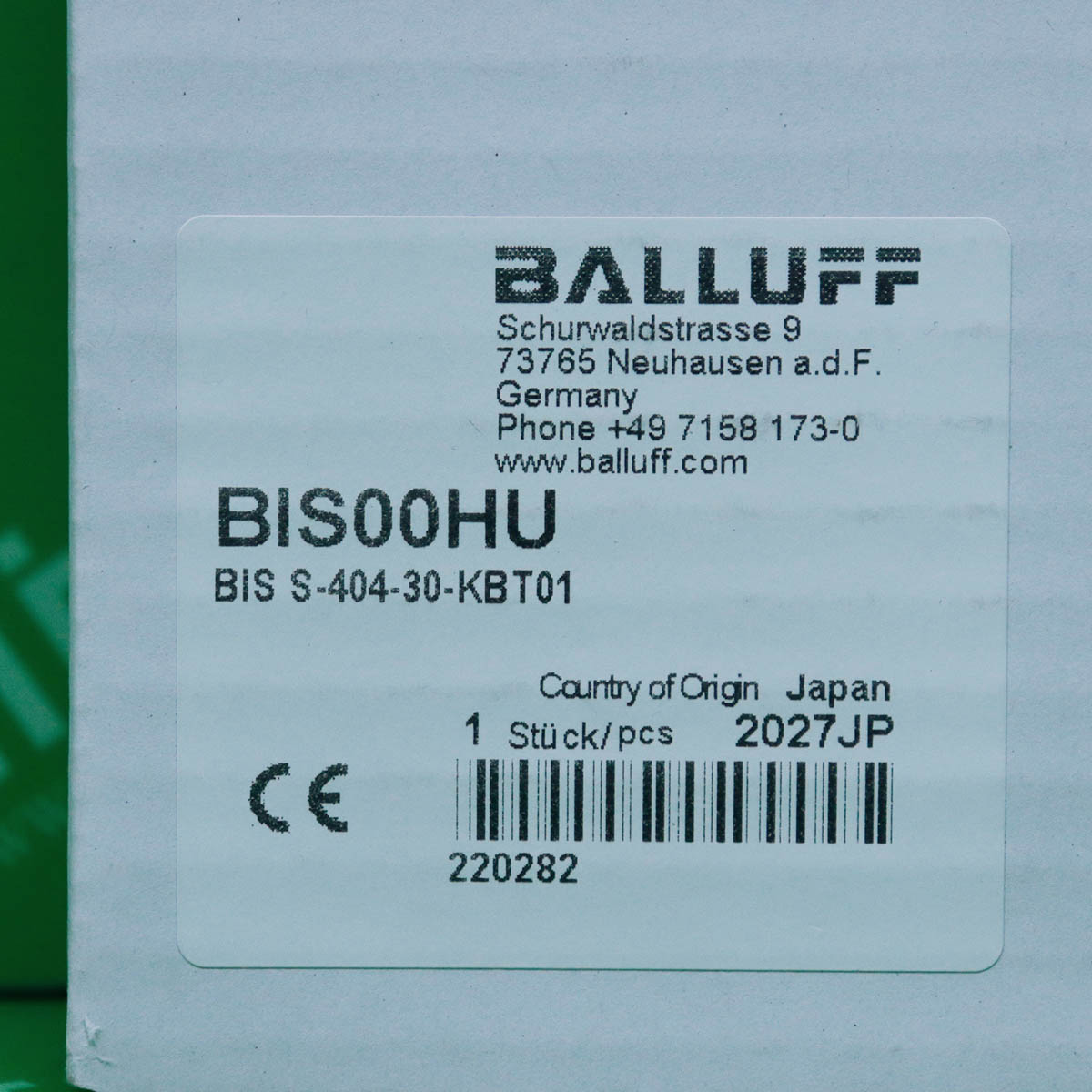[신품] BIS S-404-30-KBT01 Balluff BIS00HU Data Coupler