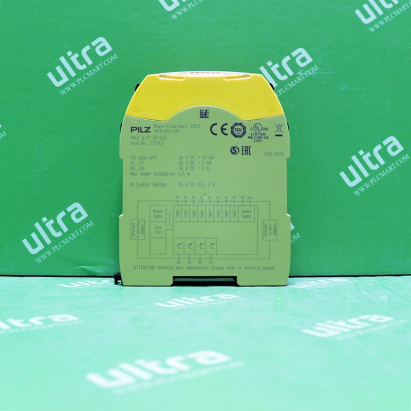 [중고] PNOZ m EF 8DI4DO PILZ Safe I/O Module