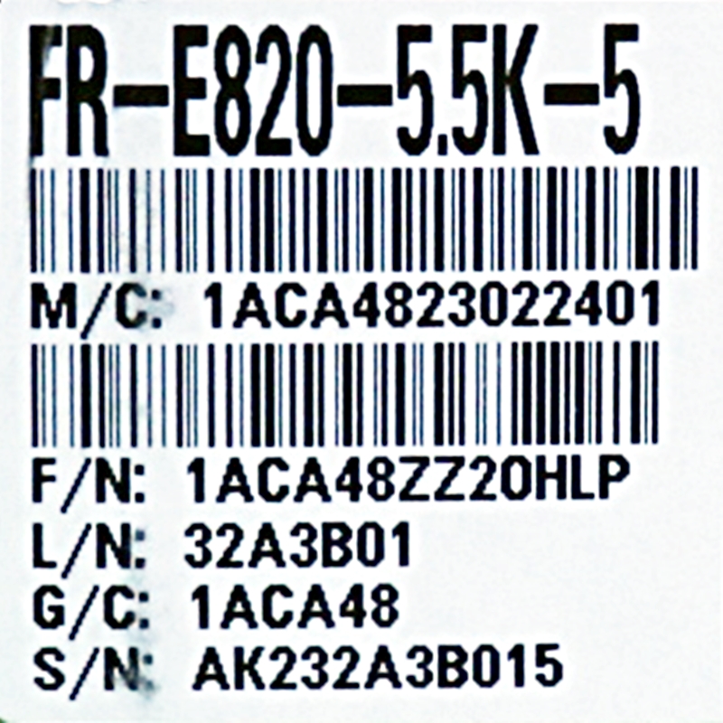 [신품] FR-E820-5.5K-5 미쯔비시 5.5KW 인버터