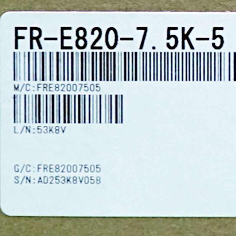[신품] FR-E820-7.5K-5 미쯔비시 7.5KW 인버터