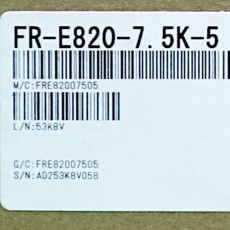 [신품] FR-E820-7.5K-5 미쯔비시 7.5KW 인버터