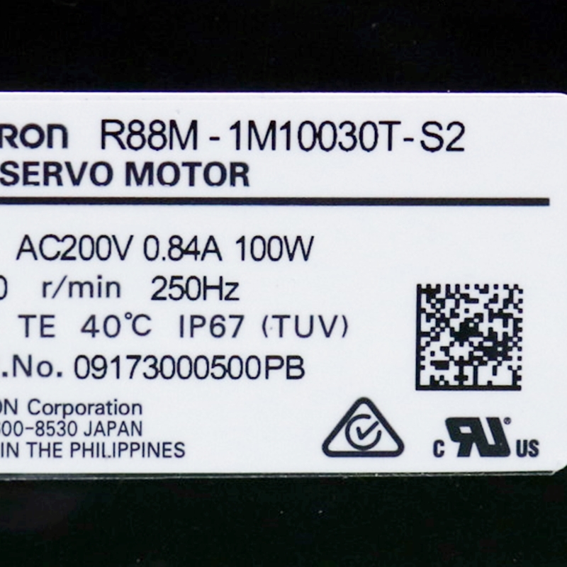 [중고] R88M-1M10030T-S2 오므론(omron) 100w 서보 모터