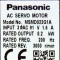 [중고] MSMD022G1A 파나소닉 MINAS A5 시리즈 200W 서보 모터