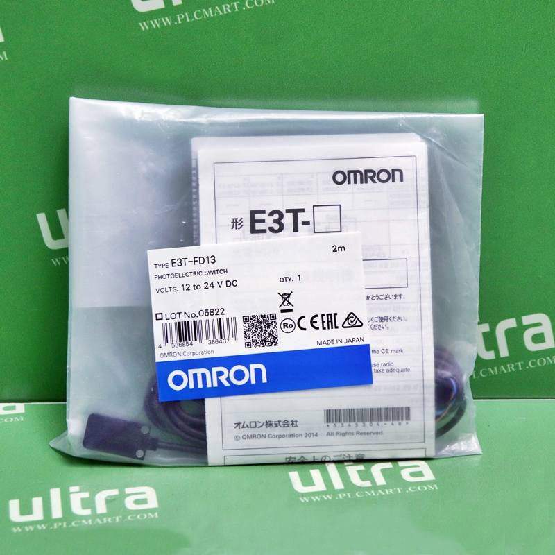 [신품] E3T-FD13 OMRON(오므론) 초소형, 슬림형 앰프 내장 광전 센서