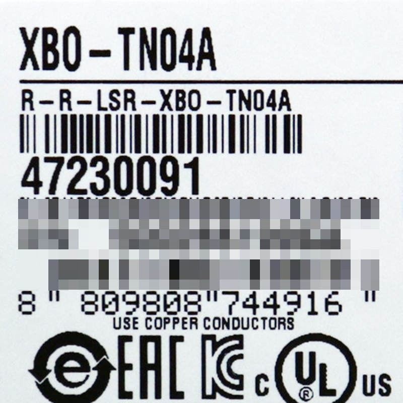 [신품] XBO-TN04A LS 트랜지스터 출력 옵션 모듈 (납기: 전화문의)