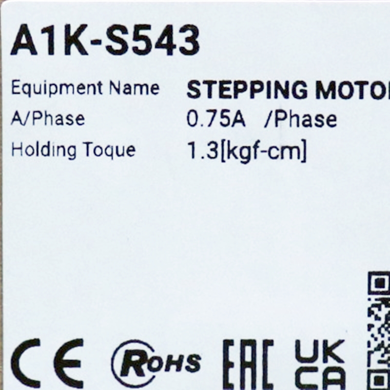 [신품] A1K-S543 Autonics (오토닉스) 5상 스테핑 모터 (납기: 전화문의)