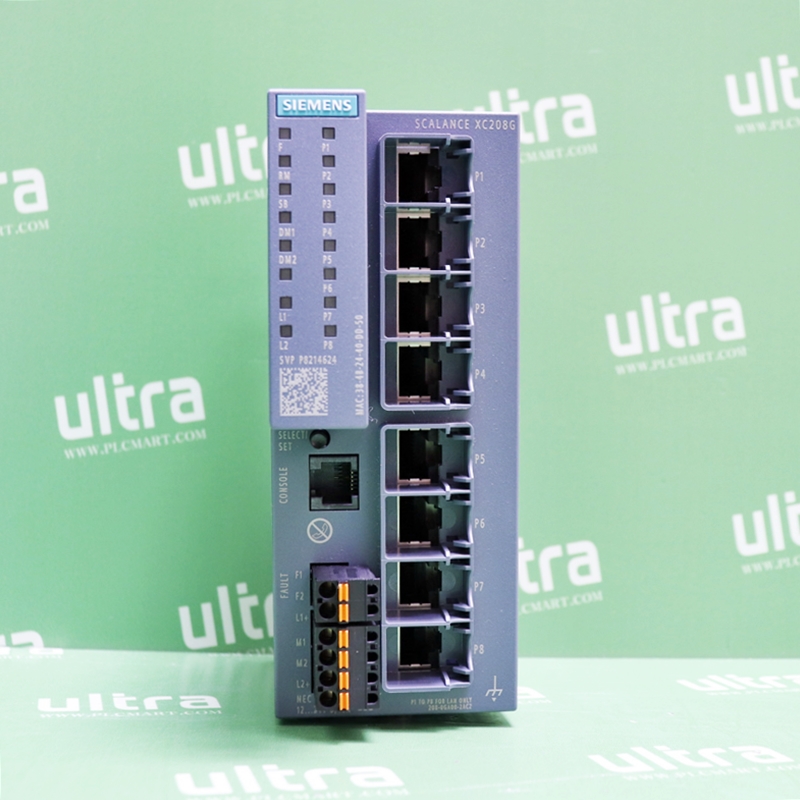 [중고] 6GK5 208-0GA00-2AC2 지멘스 PROFINET IO 장치 이더넷/IP 호환 C 플러그 슬롯